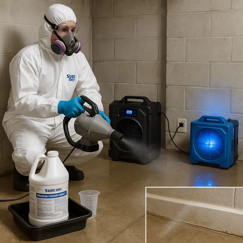 Sanitization and Odor Removal process in Shingletown, CA