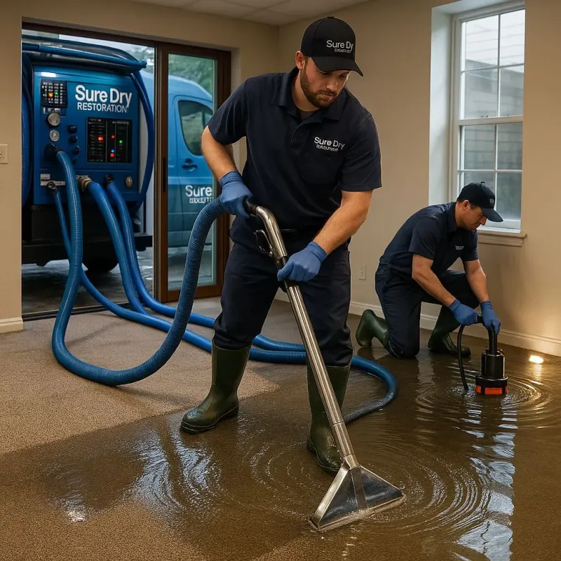 Water Extraction and Removal process in Shingletown, CA